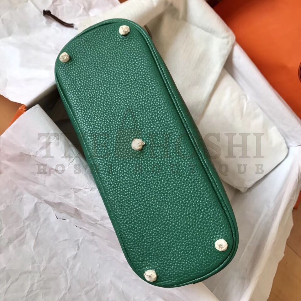 H**me5 Vert Vertigo Clemence Bolide 27cm Handmade Bag Master Quality