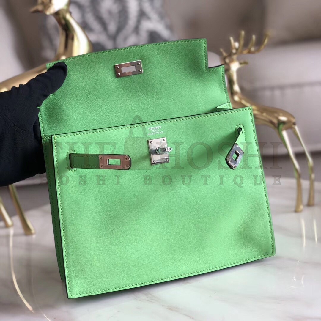 H**me5 Green Swift Kelly Danse Bag Master Quality