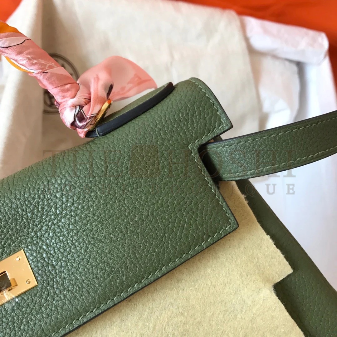 H**me5 Kelly Retourne 28 Handmade Bag In Canopee Clemence Leather Master Quality