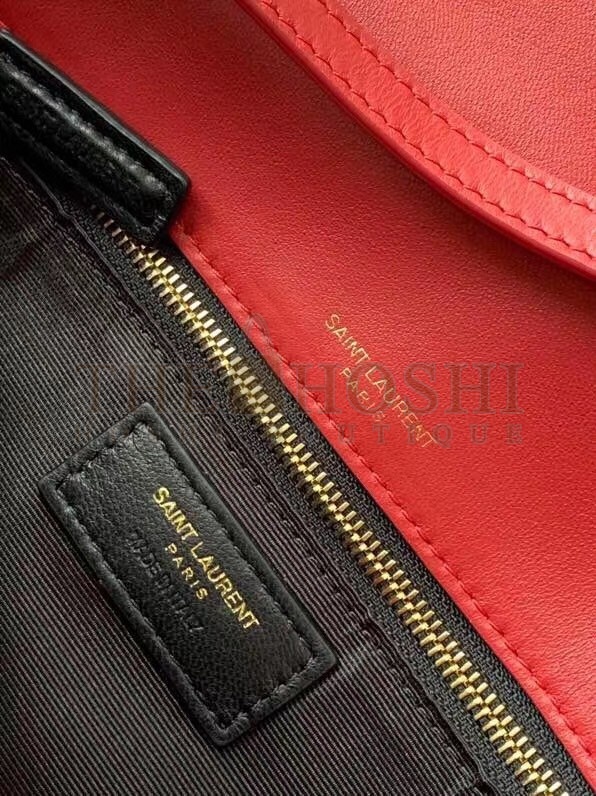 Sa1nt Lau*nt Kate 99 Shoulder Bag In Red Lambskin Master Quality