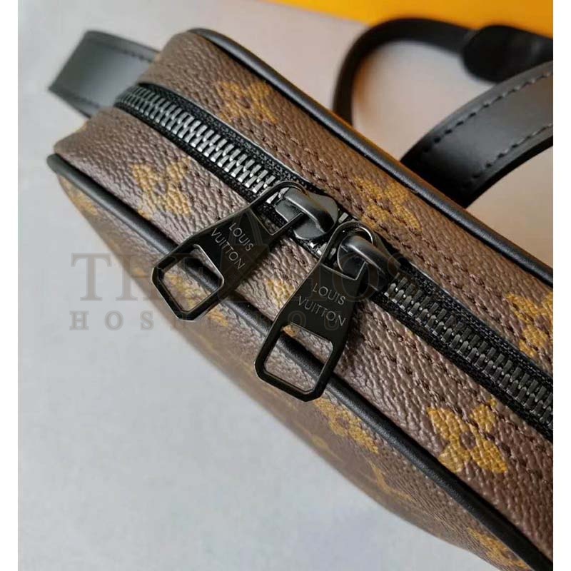 L0vis Vvtt0n LV Men Utility Side Bag Monogram Coated Canvas Master Quality