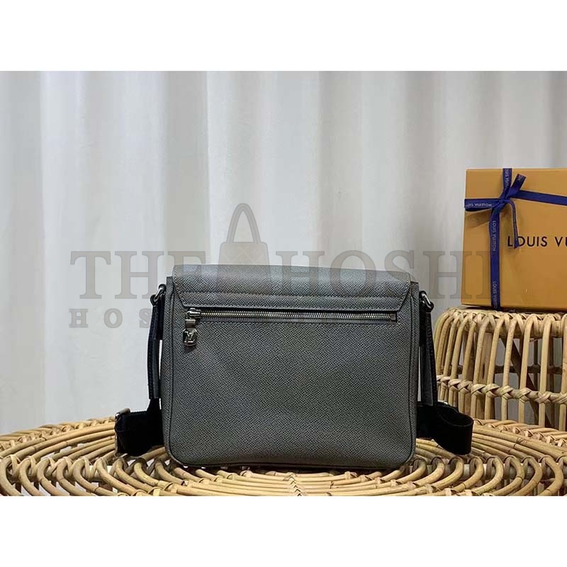 L0vis Vvtt0n LV Men District PM Bag Glacier Taiga Cowhide Leather Master Quality