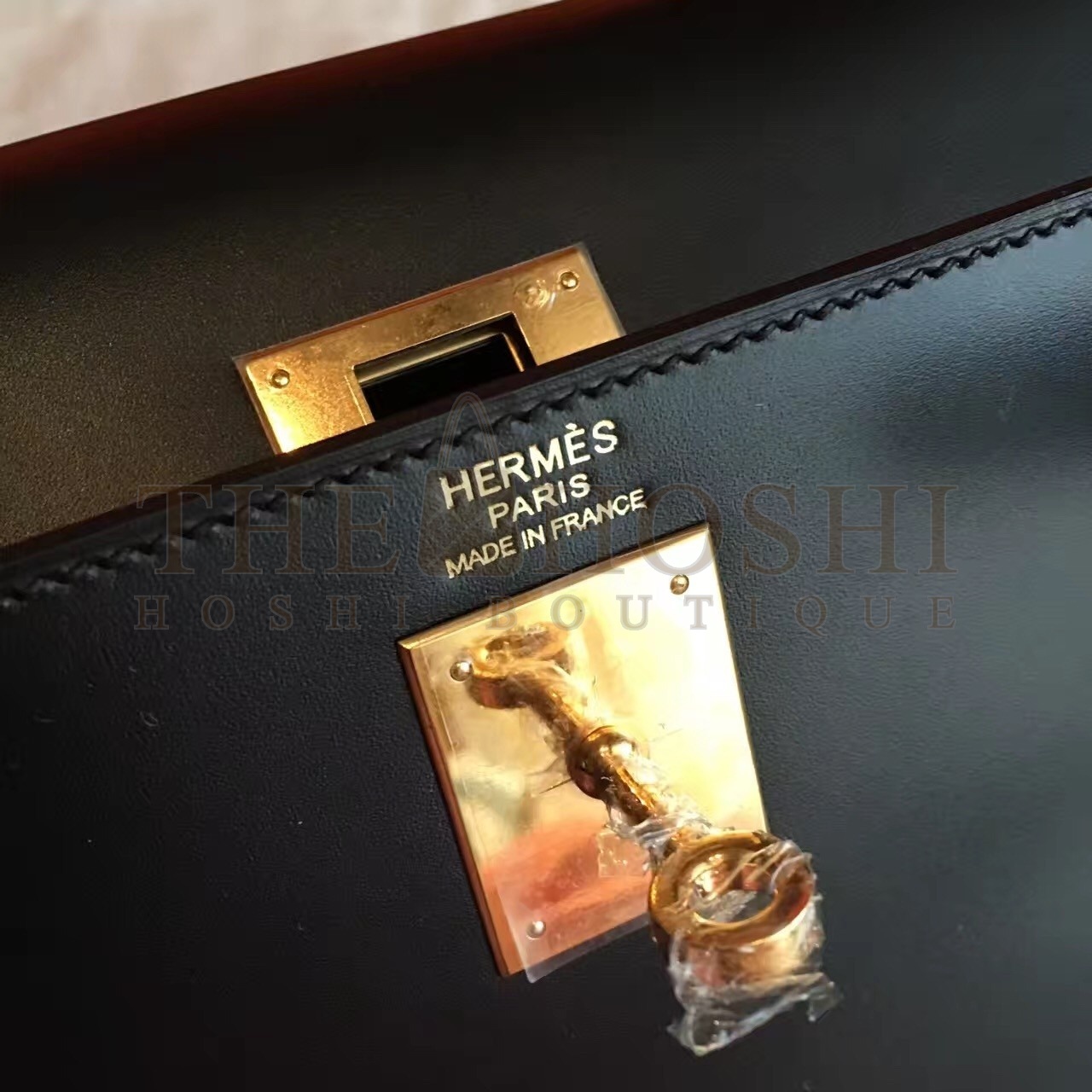 H**me5 Black Box Kelly Retourne 32cm Handmade Bag Master Quality