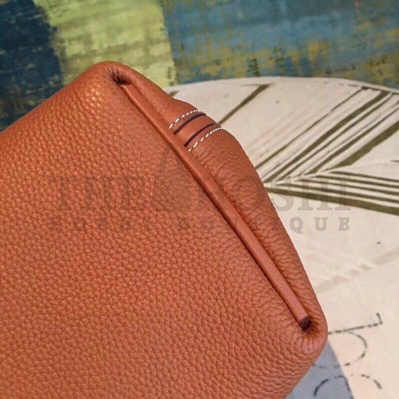 H**me5 24/24 29 Bag In Brown Clemence Calfskin Master Quality