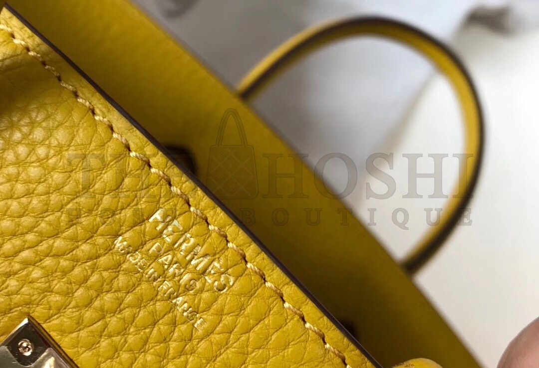 H**me5 Birkin 25cm Bag In Soleil Clemence Leather Master Quality