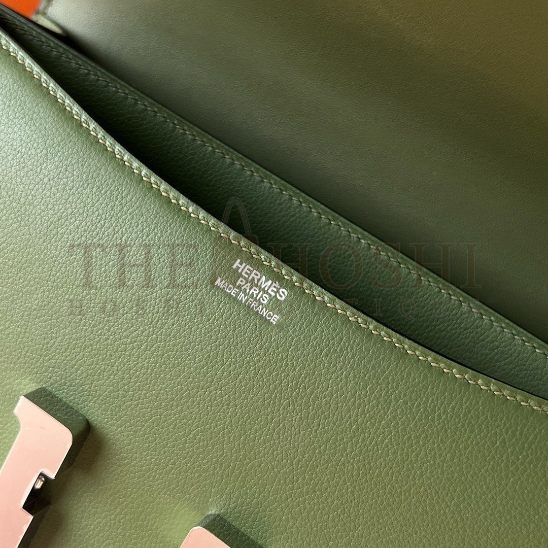 H**me5 Constance Elan Handmade Bag In Canopee Evercolor Calfskin Master Quality