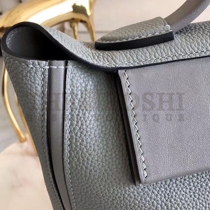 H**me5 24/24 29 Bag In Blue Glacier Clemence Calfskin Master Quality