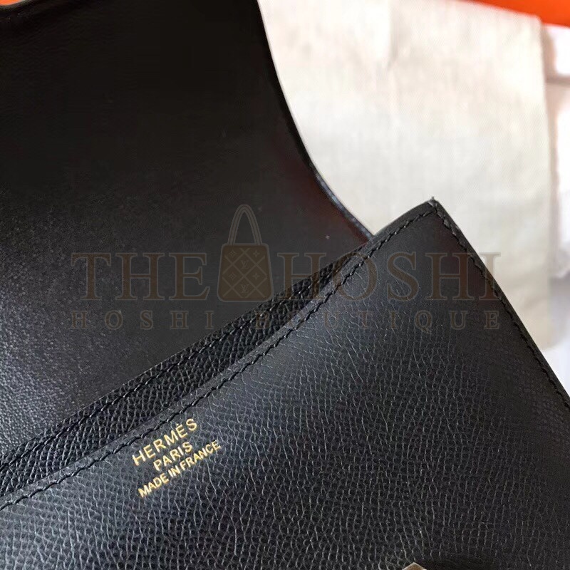H**me5 Mini Constance 18cm Black Epsom Bag Master Quality