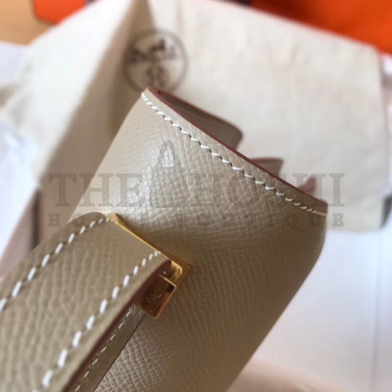 H**me5 Epsom Constance 24cm Tourterelle Handmade Bag Master Quality