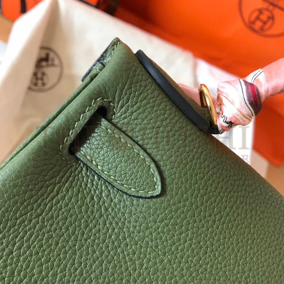H**me5 Kelly Retourne 28 Handmade Bag In Canopee Clemence Leather Master Quality