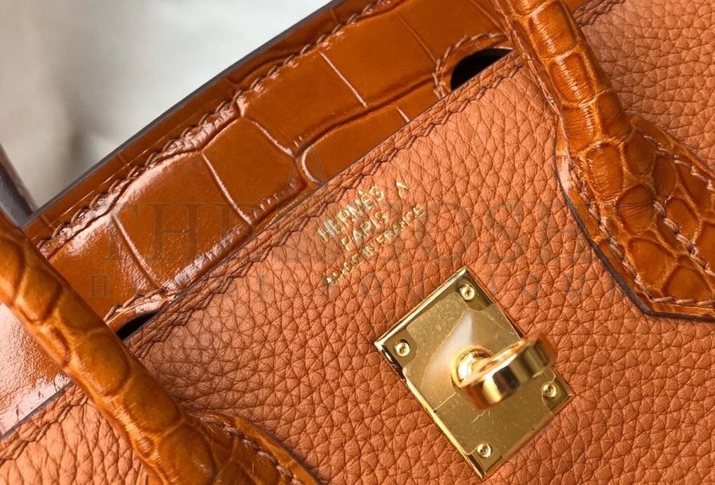 H**me5 Touch Birkin 25cm Limited Edition Gold Bag Master Quality