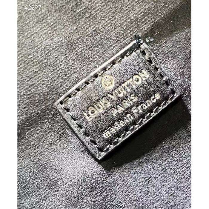 L0vis Vvtt0n LV Women Coussin MM Handbag Black Gray Lambskin Master Quality