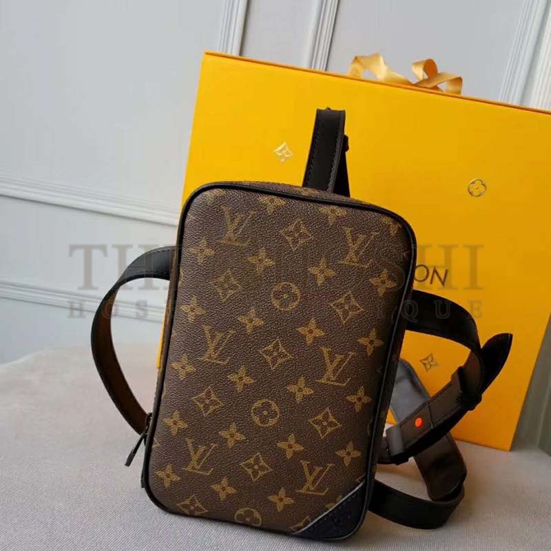 L0vis Vvtt0n LV Men Utility Side Bag Monogram Coated Canvas Master Quality