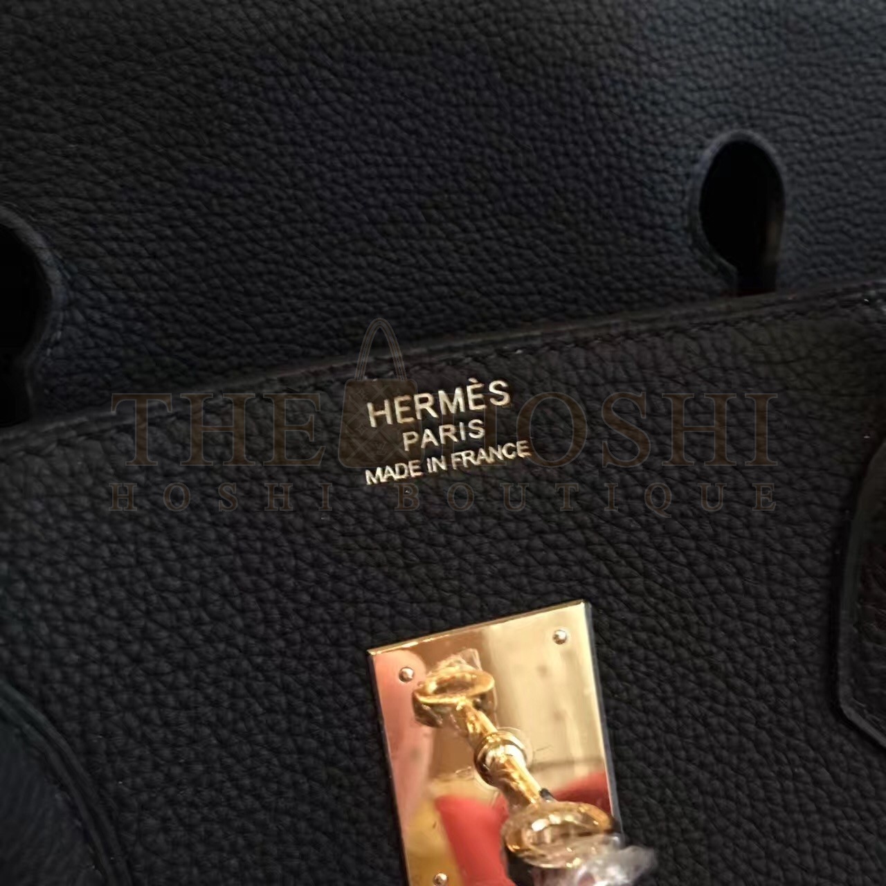 H**me5 Black Clemence Birkin 40cm Handmade Bag Master Quality