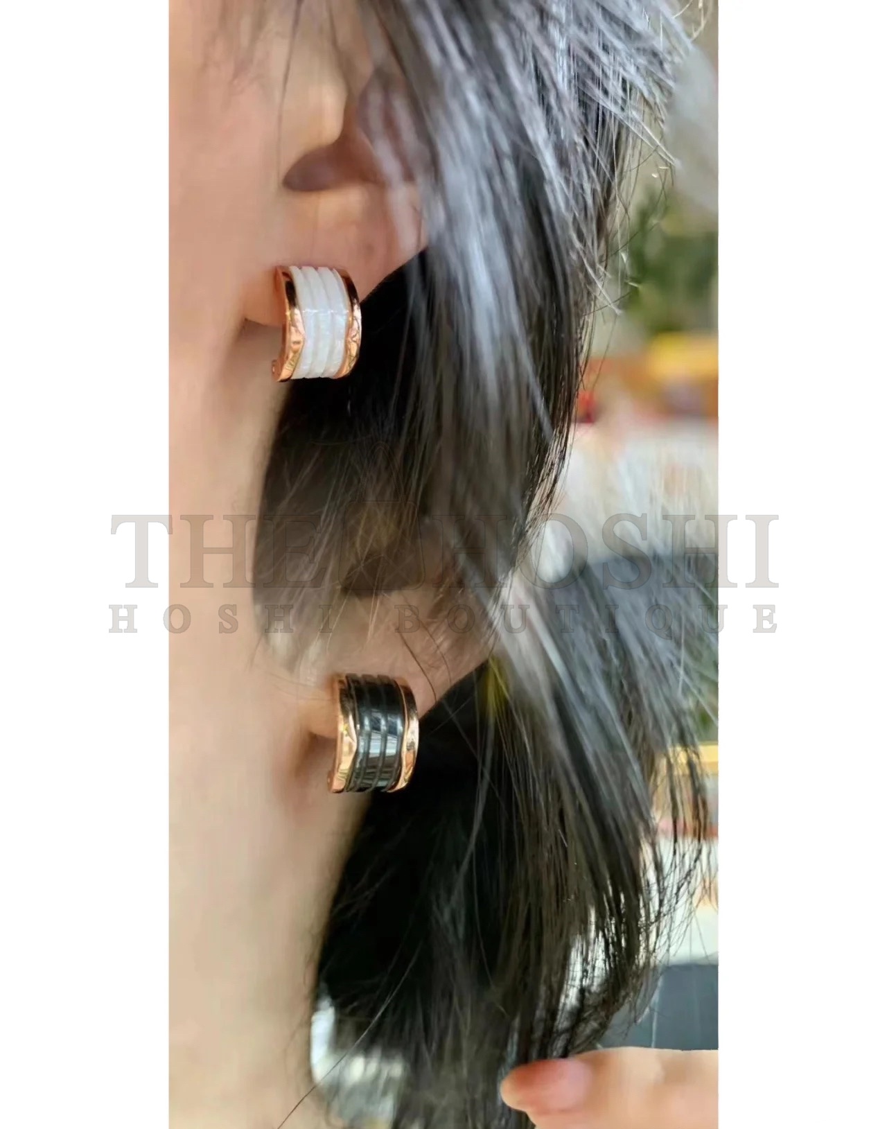 Bv1g*ai B.ZERO1 EARRINGS, Two Style Master Quality