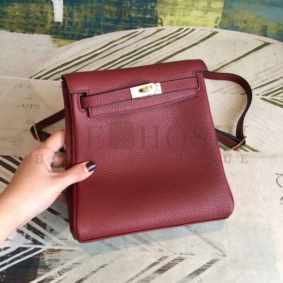 H**me5 Bordeaux Clemence Kelly Ado PM Backpack Master Quality