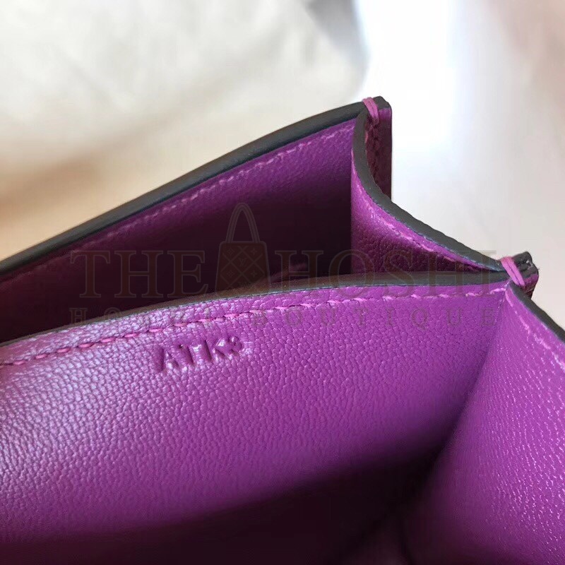 H**me5 Mini Constance 18cm Cyclamen Epsom Bag Master Quality