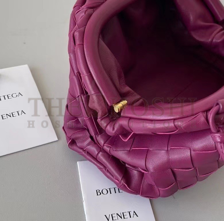 B0tt*ga Ven*ta Mini Pouch In Cinnabar Intrecciato Lambskin Master Quality