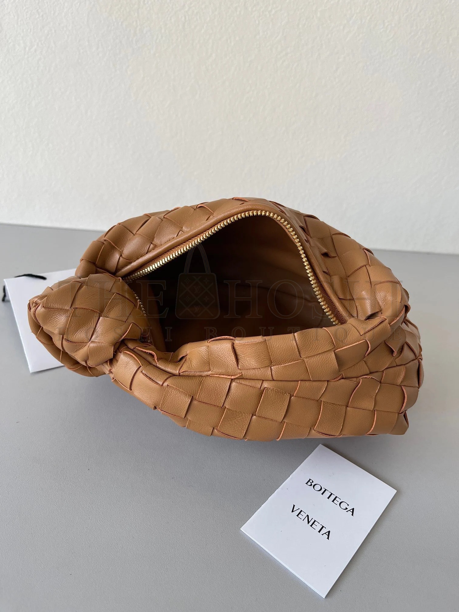 B0tt*ga Ven*ta BV Jodie Mini Bag In Caramel Intrecciato Lambskin Master Quality