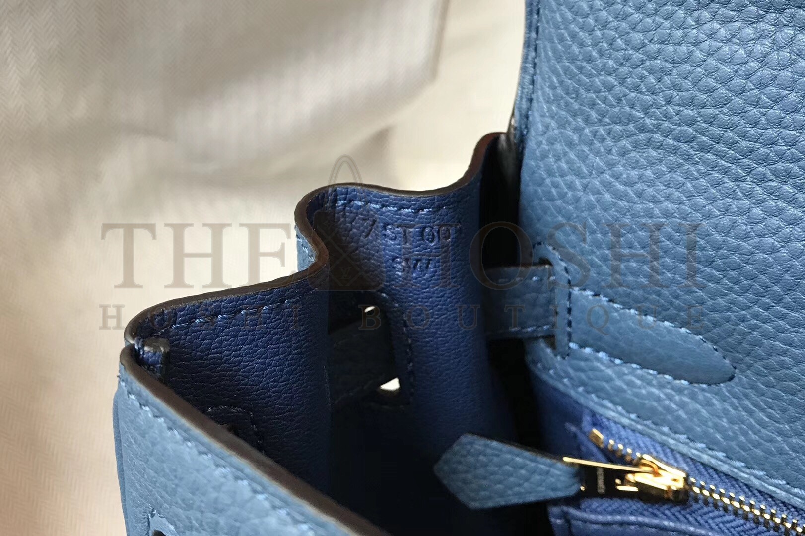 H**me5 Blue Agate Clemence Kelly 28cm Bag Master Quality