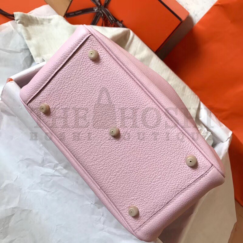H**me5 Rose Dragee Lindy 30cm Clemence Handmade Bag Master Quality