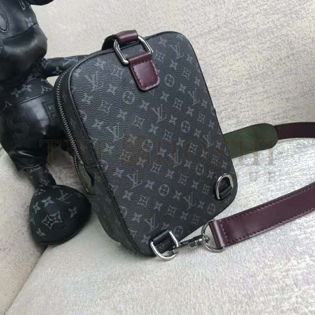 L0vis Vvtt0n LV Men Amazone Sling Bag Monogram Eclipse Canvas Master Quality