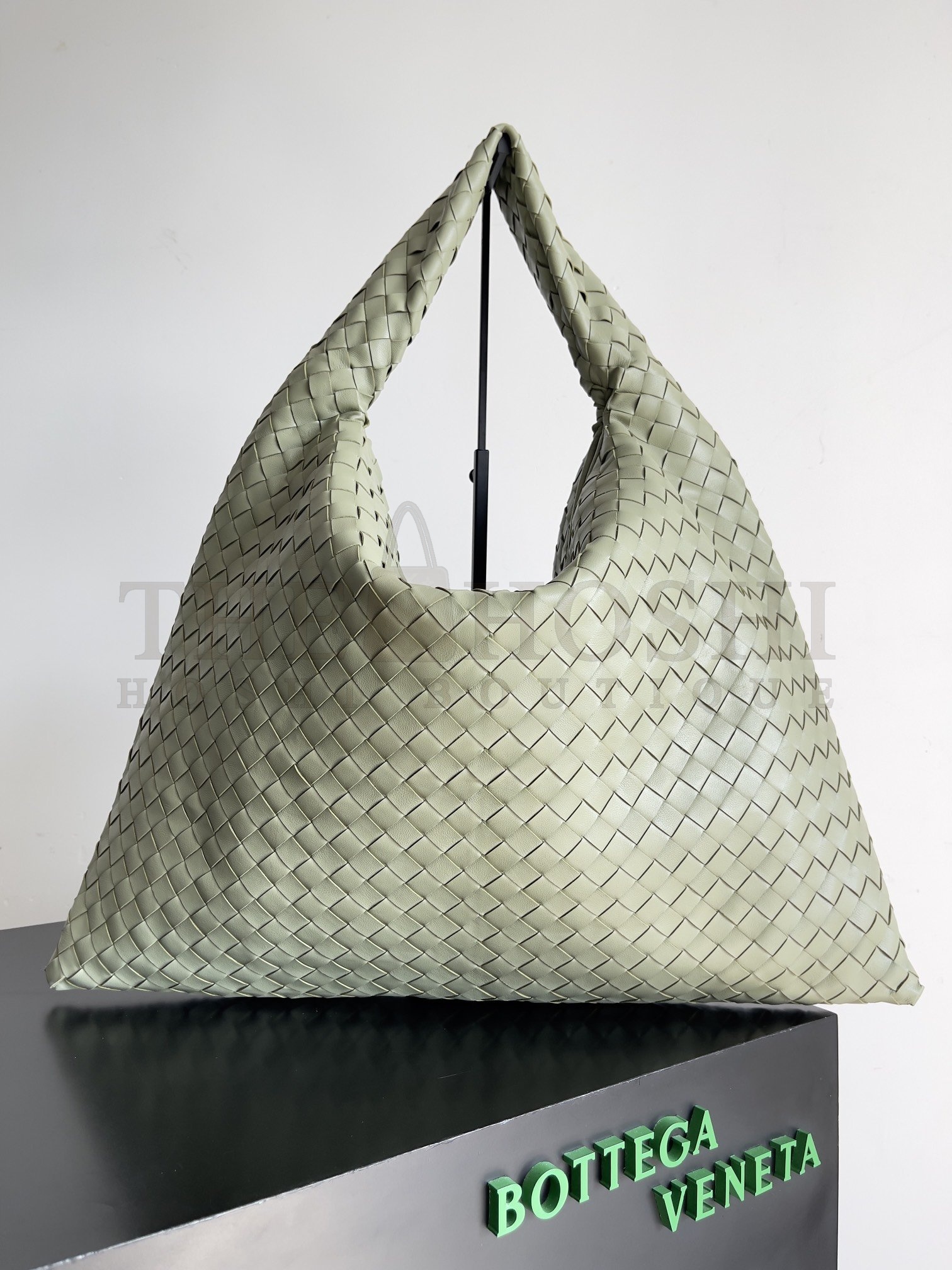B0tt*ga Ven*ta bv Shoulder bag with Intrecciato craftsmanship in calf leather Large Hop bag 53*24*13cm Master Quality