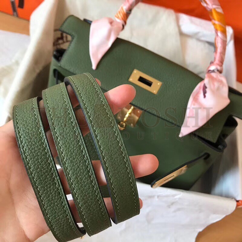 H**me5 Canopee Clemence Kelly 28cm Handmade Bag Master Quality