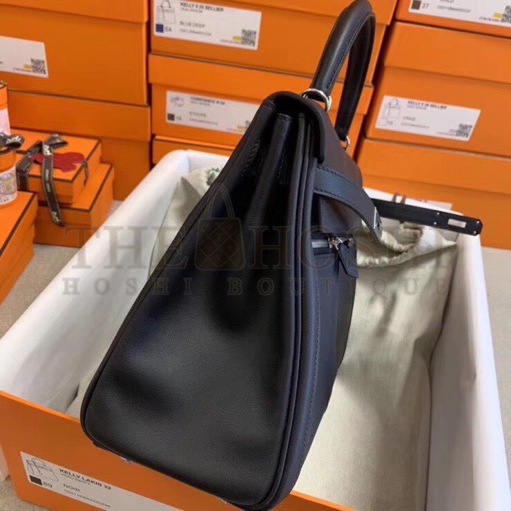 H**me5 Kelly Lakis Swift Leather Bag Handmake Version Master Quality