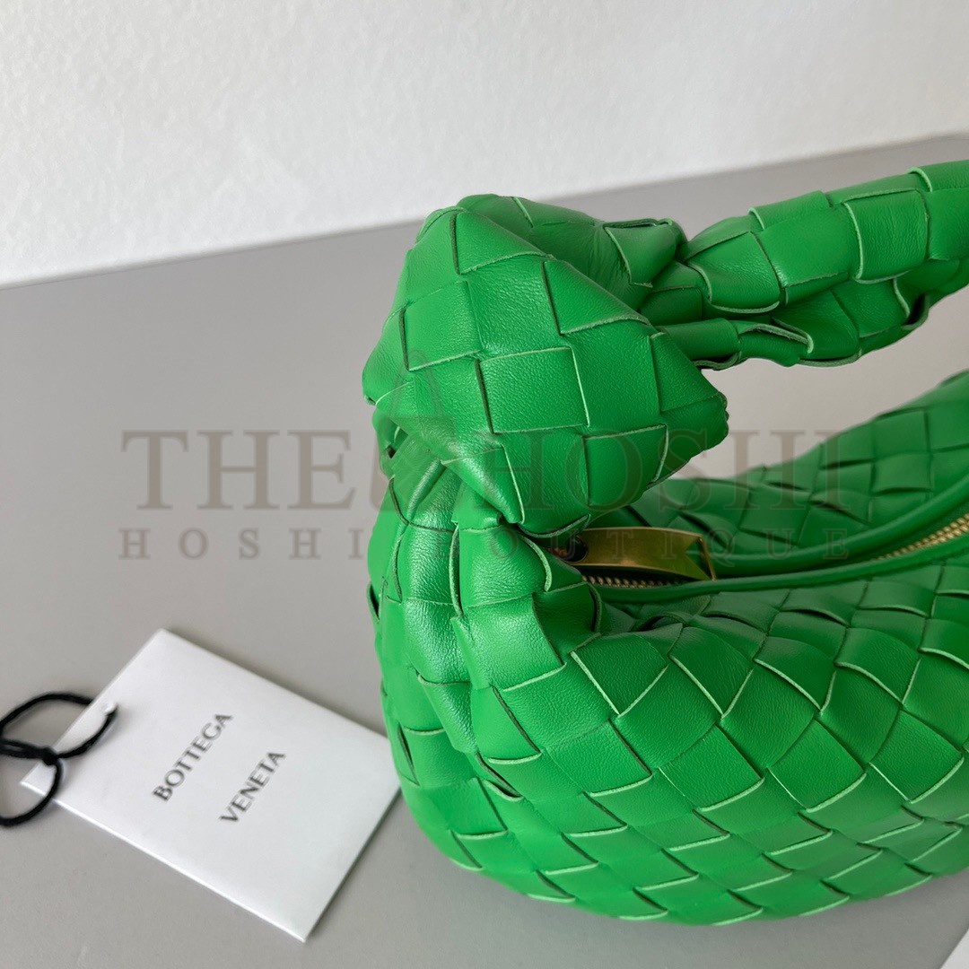 B0tt*ga Ven*ta BV Jodie Mini Bag In Parakeet Intrecciato Lambskin Master Quality