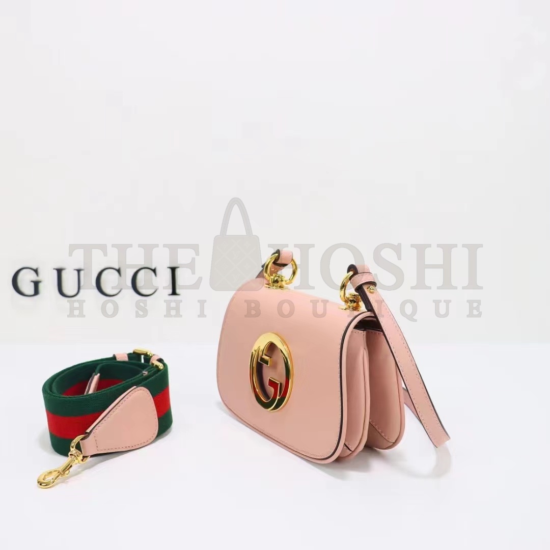 Gvc*1 Women GG Blondie Mini Bag Light Pink Round Interlocking G Master Quality