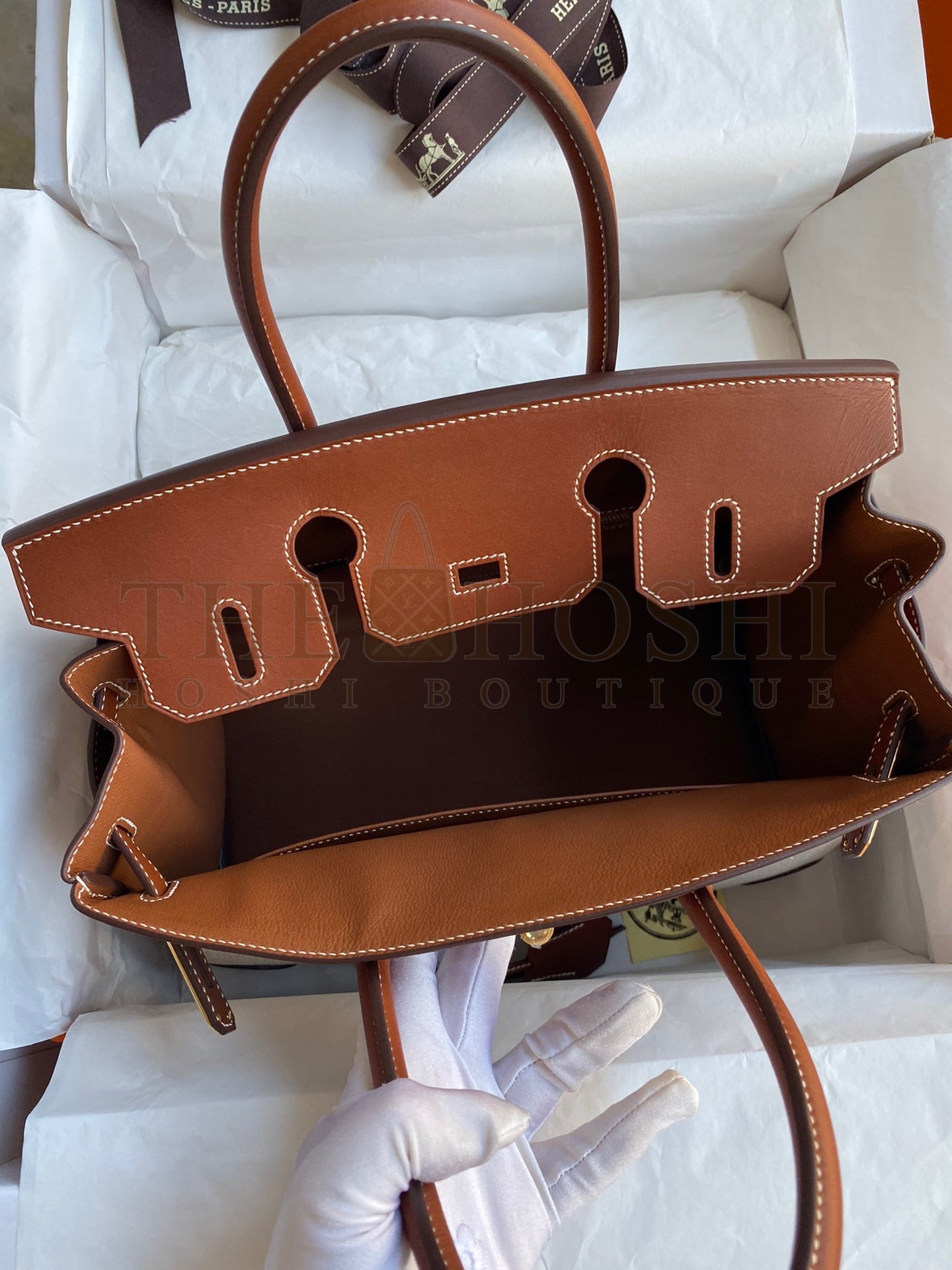 H**me5 Birkin 30 Handmade Bag In Toile & Gold Swift Leather Master Quality