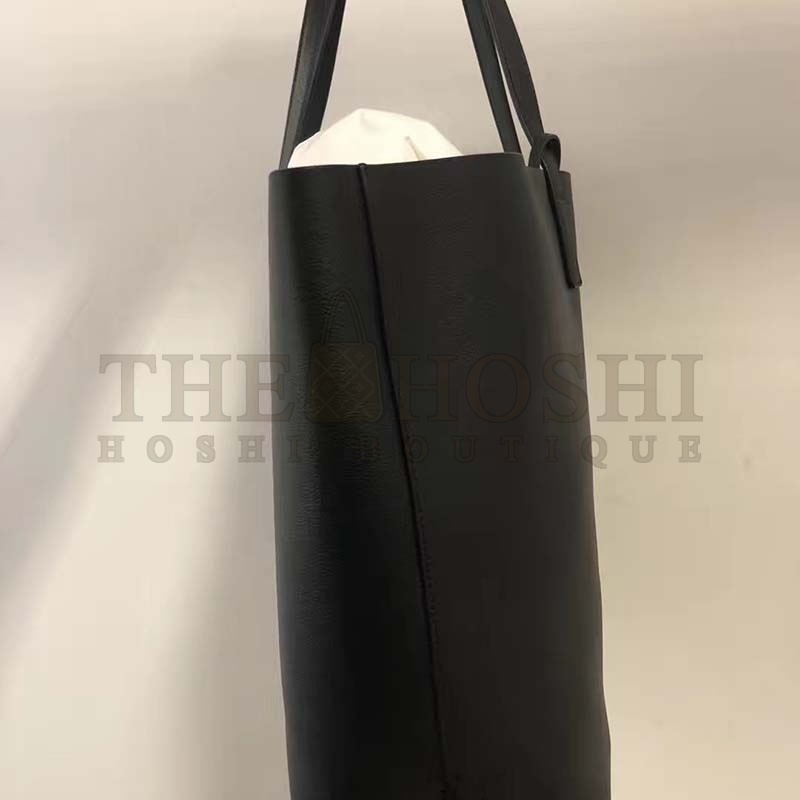 Sa1nt Lau*nt Y51 Women Shopping Sa1nt Lau*nt Tote Black Leather and light brown 38×28×13cm Master Quality
