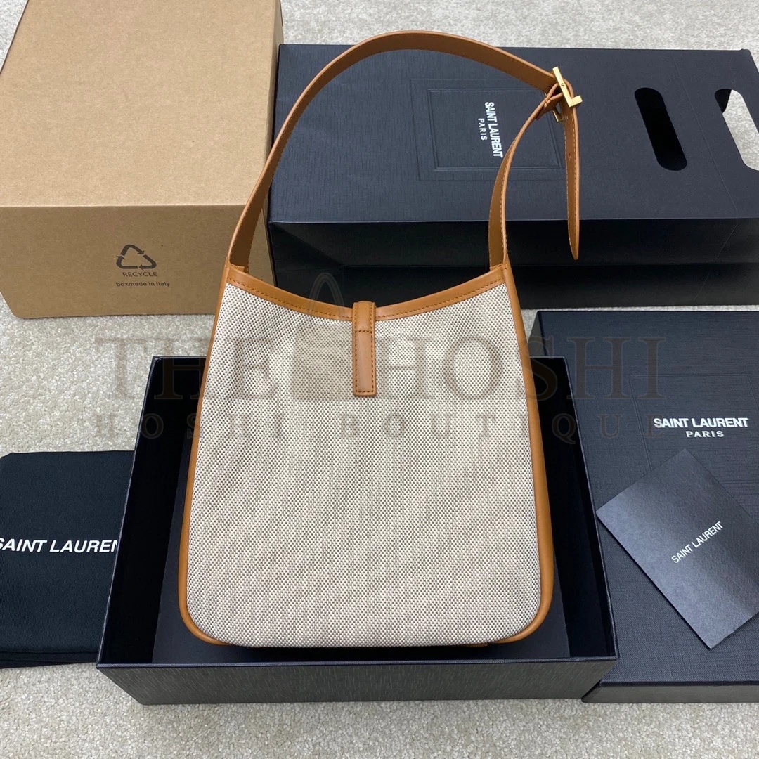 Sa1nt Lau*nt Le 5 A 7 Small Shoulder Bag in Canvas and Leather Master Quality