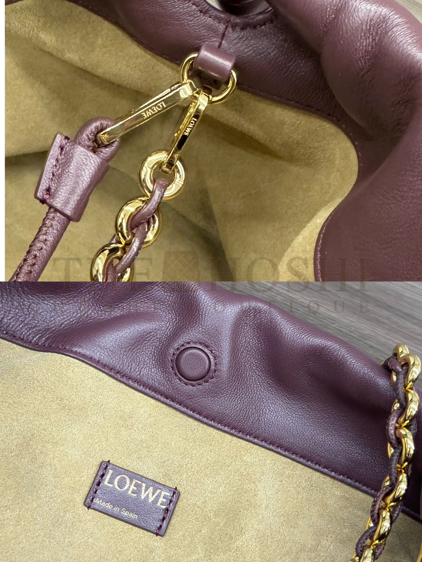 L0ew* Flamenco Purse bag in mellow nappa lambskin mini（23X17X5.5 cm） small（30X20X10.5 cm） Master Quality