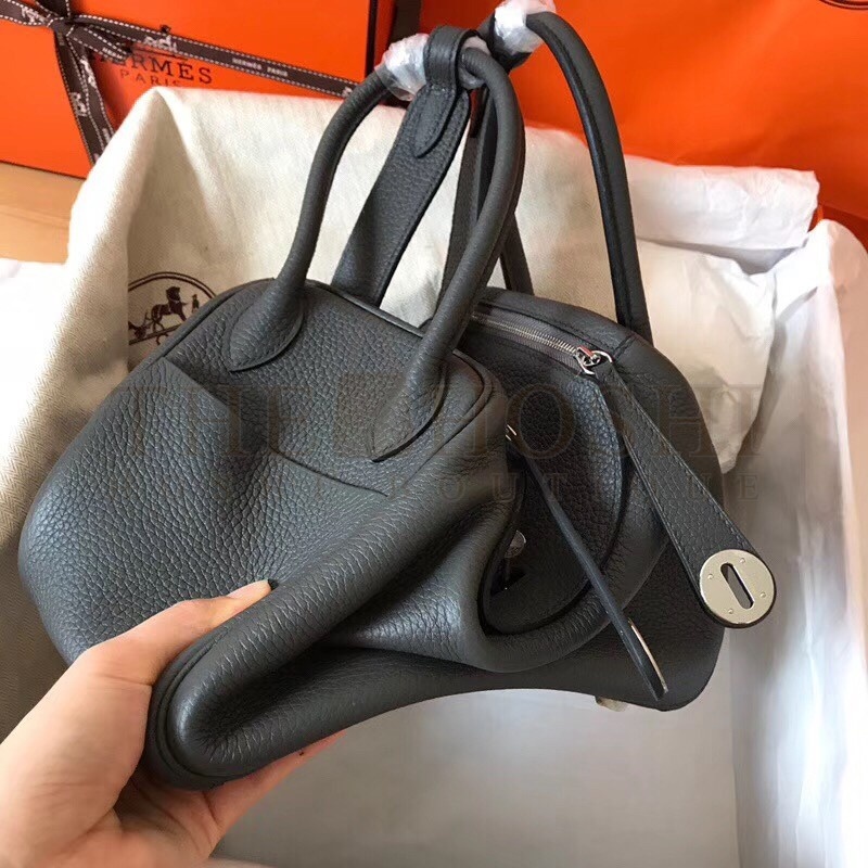 H**me5 Ardoise Lindy 26cm Clemence Handmade Bag Master Quality