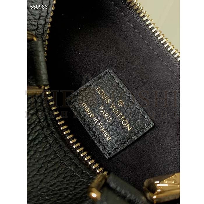 L0vis Vvtt0n LV Women Nano Speedy Bag Black Beige Monogram Empreinte Embossed S*pple Grained Cowhide Leather Master Quality