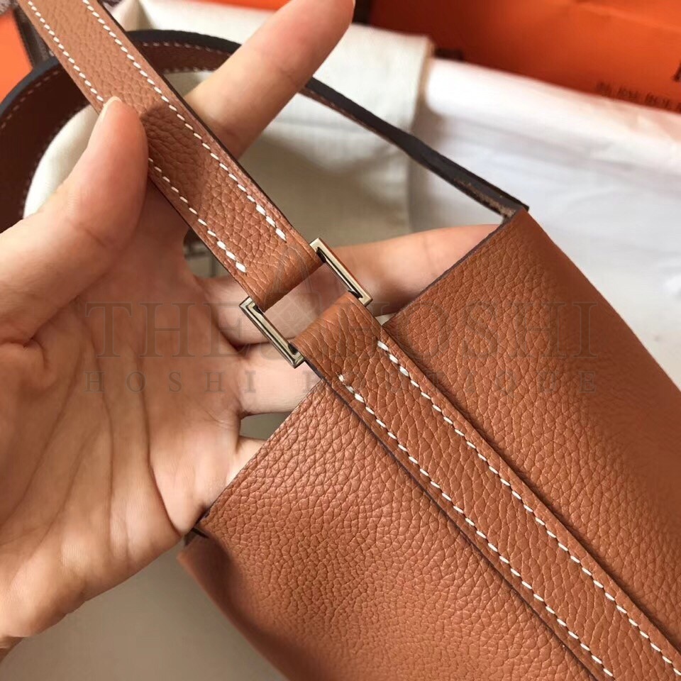 H**me5 Picotin Lock PM 18cm Handmade Bag Master Quality
