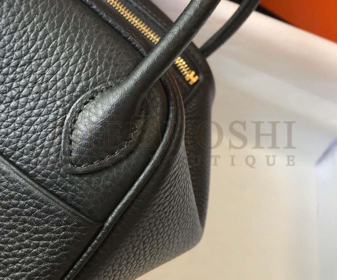 H**me5 Lindy Mini Bag In Black Clemence Leather GHW Master Quality