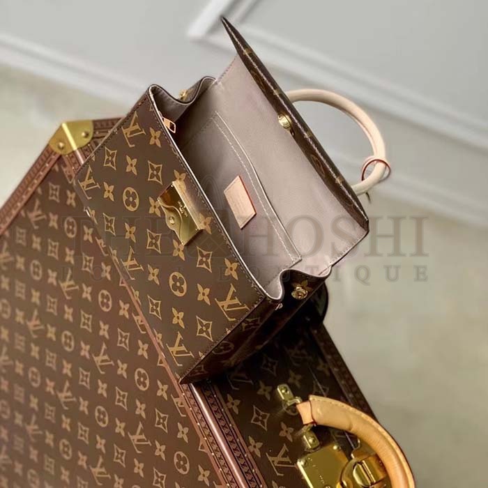 L0vis Vvtt0n LV Women Cluny Mini Handbag Monogram Coated Canvas Cowhide Leather Master Quality