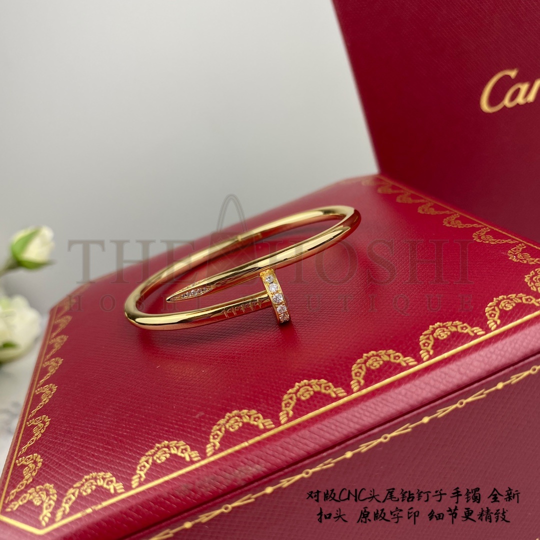 Ca*t1er 18k Juste Un Clou D1am0nd bracelet Master Quality