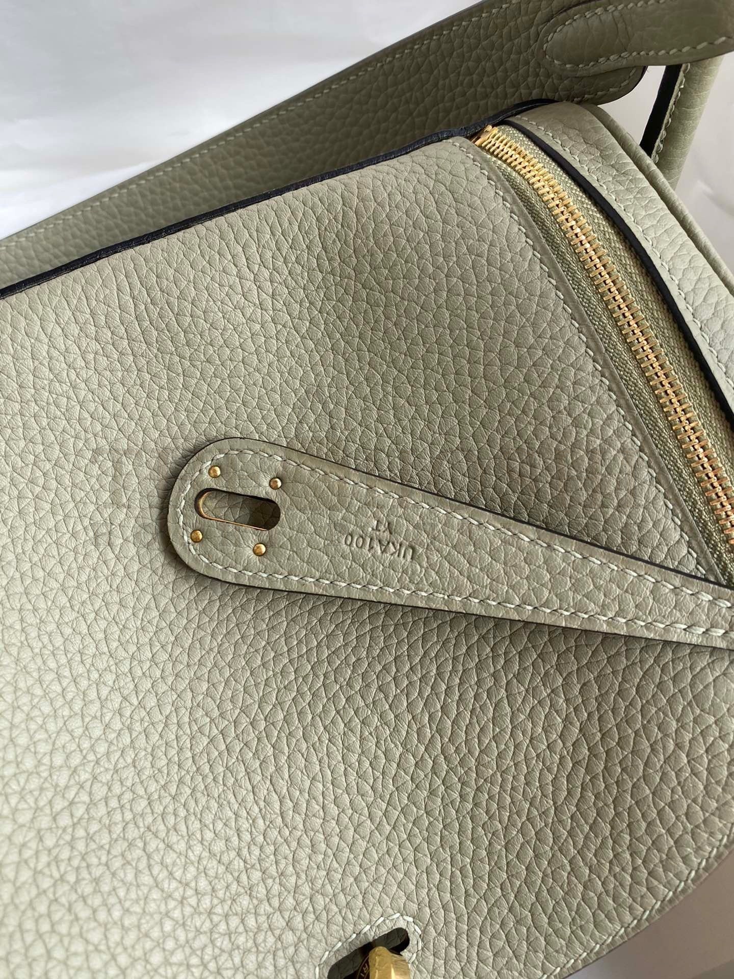 H**me5 Lindy 26 Handmade Bag In Sauge Clemence Leather Master Quality