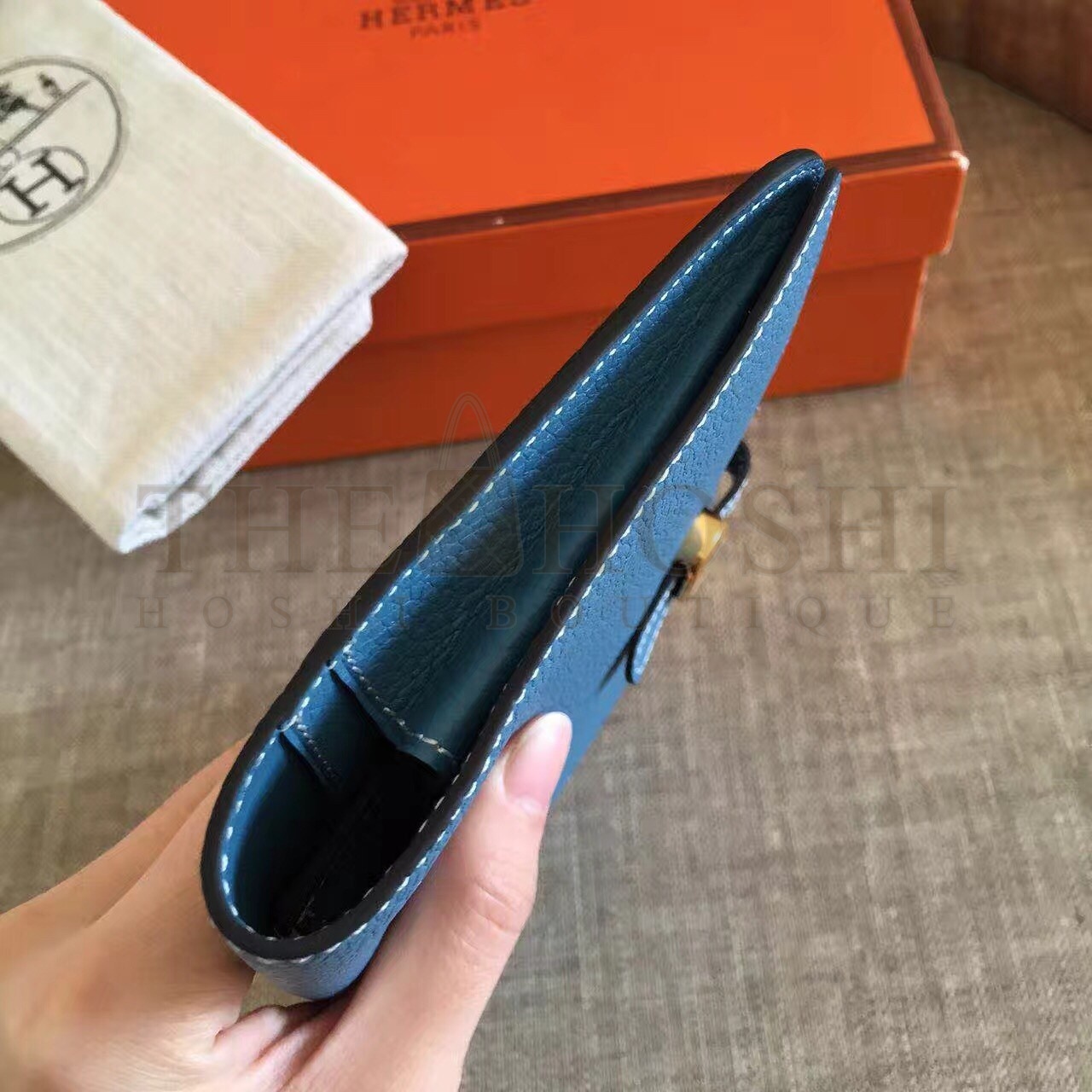 H**me5 Blue Jean Dogon Duo Combined Wallet Master Quality