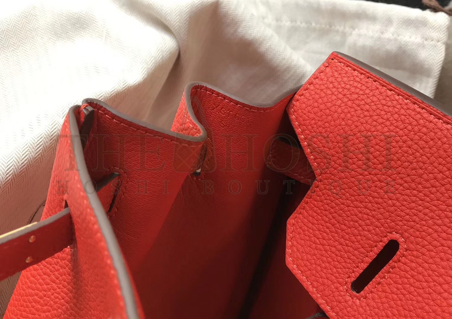 H**me5 Red Clemence Birkin 35cm Bag Master Quality