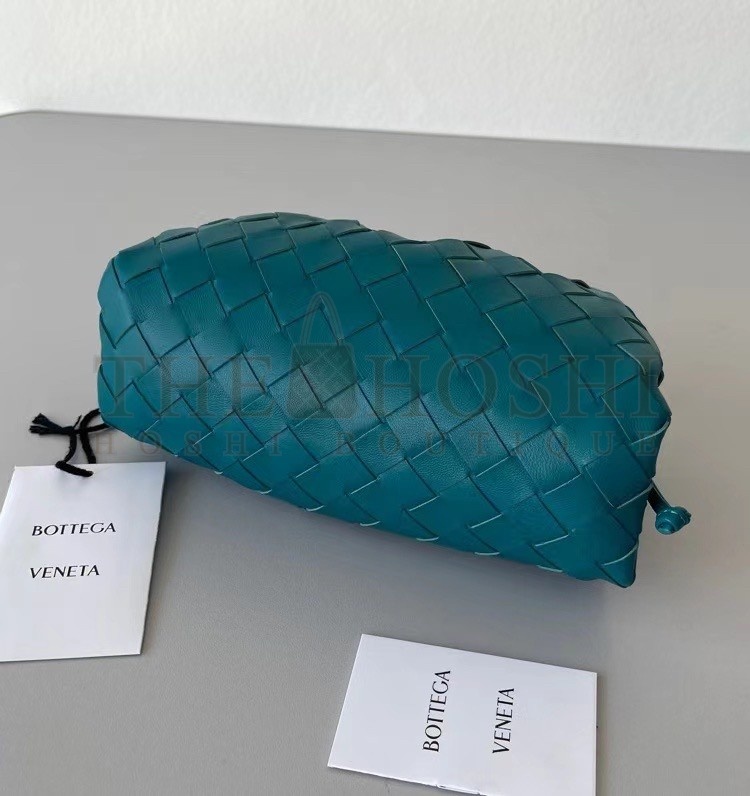 B0tt*ga Ven*ta Mini Pouch In Mallard Intrecciato Lambskin Master Quality