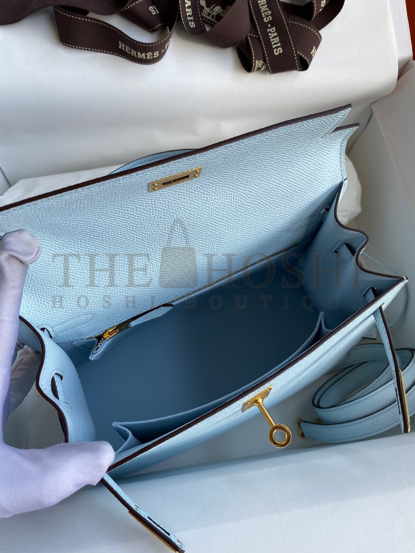 H**me5 Epsom Kelly 25cm Sellier Handmade Celeste Bag Master Quality