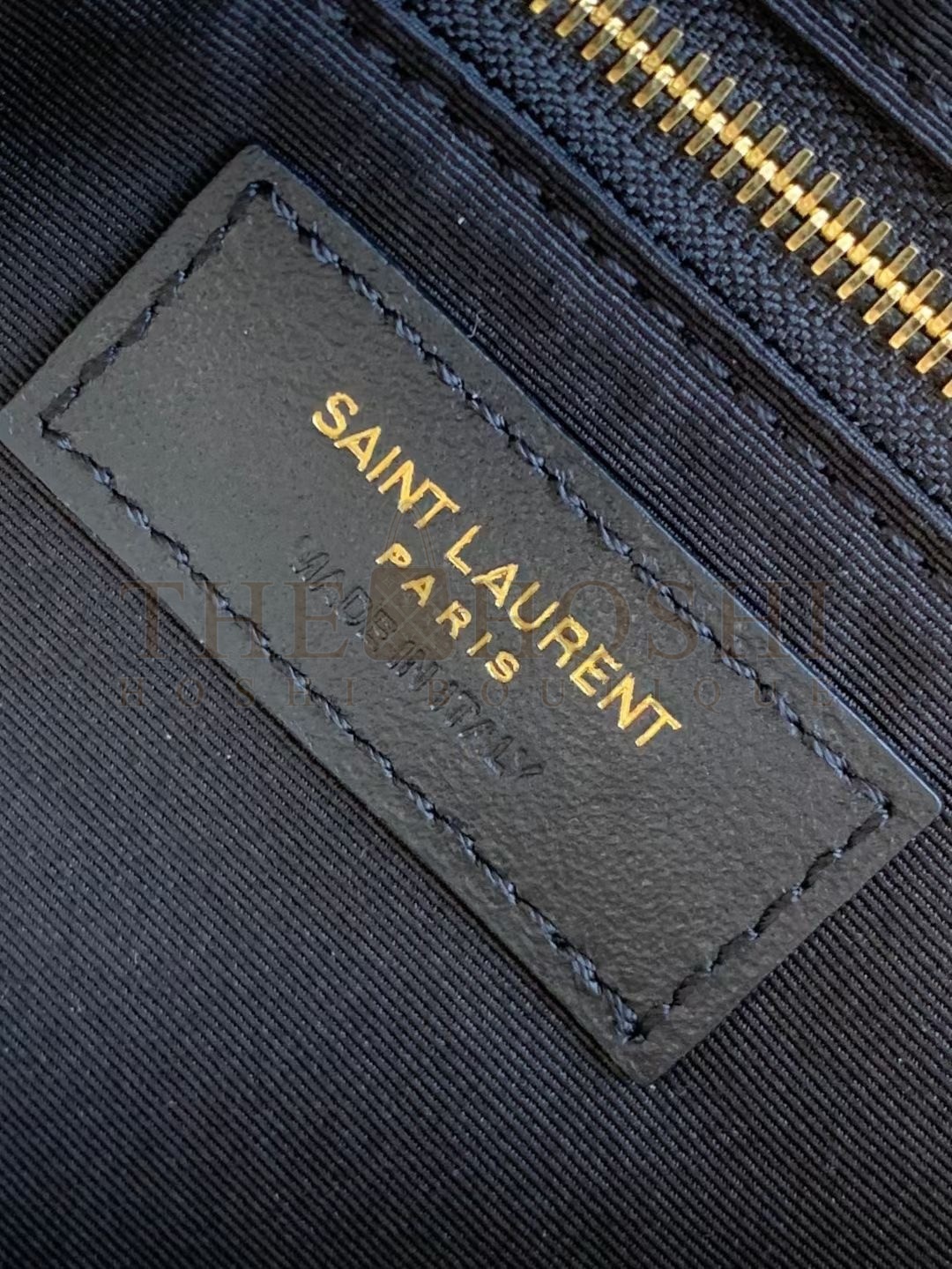 Sa1nt Lau*nt Joe Backpack In Gold Lame Leather Master Quality