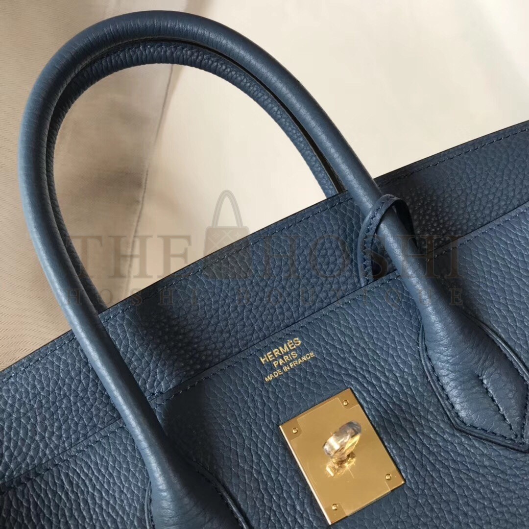 H**me5 Blue Agate Clemence Birkin 35cm Bag Master Quality