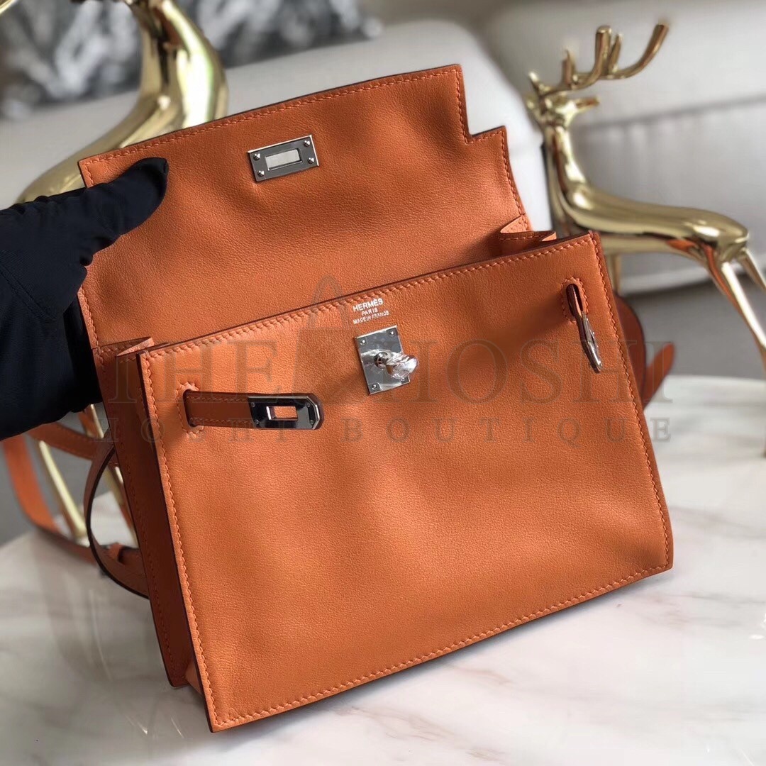 H**me5 Orange Swift Kelly Danse Bag Master Quality