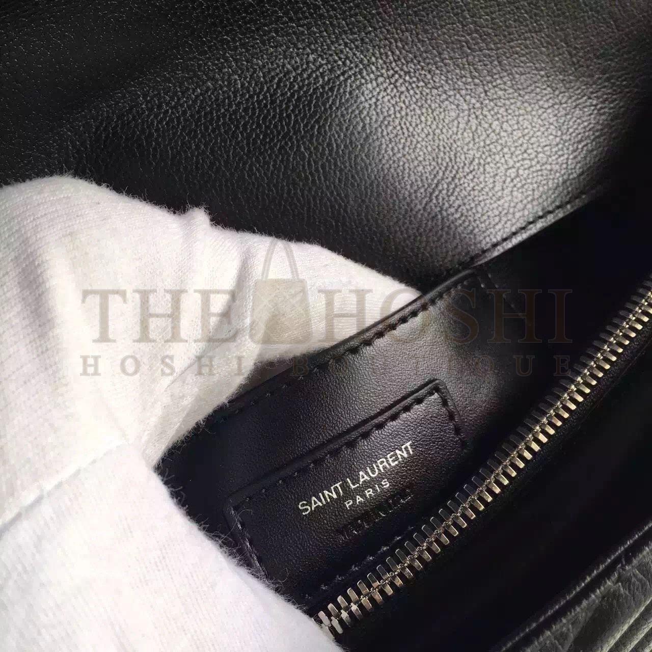 Sa1nt Lau*nt Large Black College Shoulder Bag Master Quality